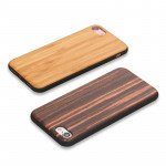 Wholesale iPhone 7 Plus Wood Armor Hybrid Case (Design 4)